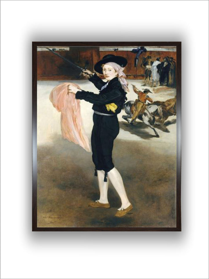Mlle Victorine Meurent in the Costume of an Espada, 1862 by Edouard Manet