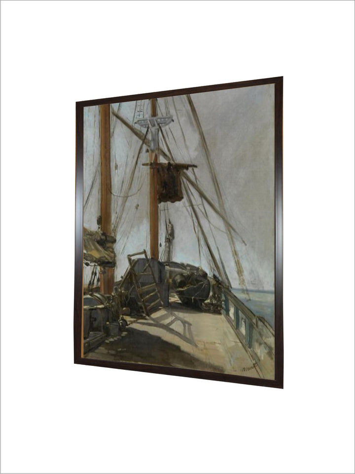 The Ship’s deck, c. 1860 by Edouard Manet