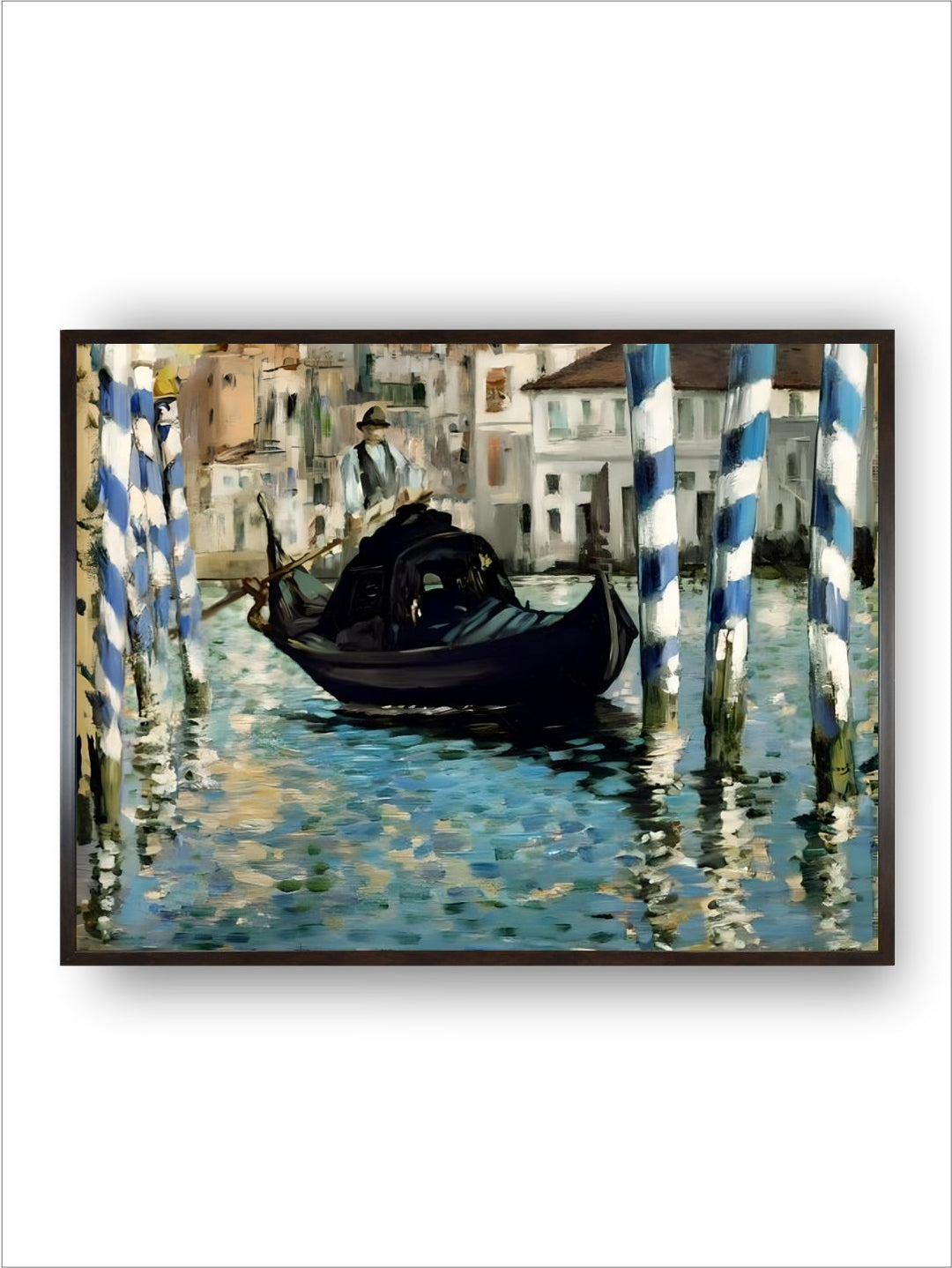 Le Grand Canal, Venise (Venise bleu) by Edouard Manet