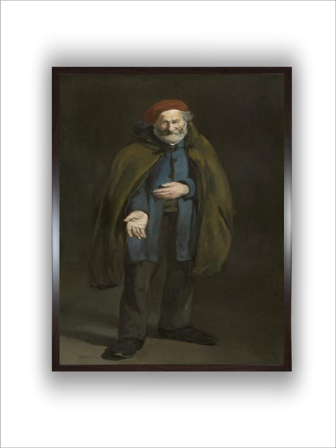 Beggar with a duffel Coat , 1865-67 by Edouard Manet