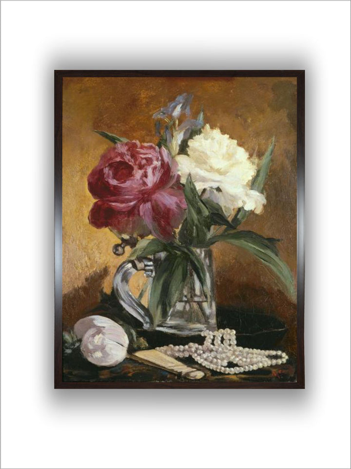 Peonies, 1862 by Edouard Manet