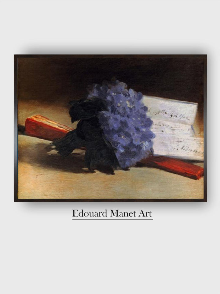 Manet: Violets, 1872 by Edouard Manet
