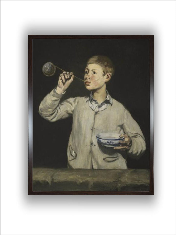 Boy Blowing Smoke Bubbles, 1867-9 by Edouard Manet