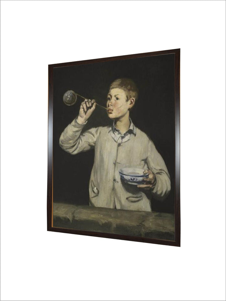 Boy Blowing Smoke Bubbles, 1867-9 by Edouard Manet