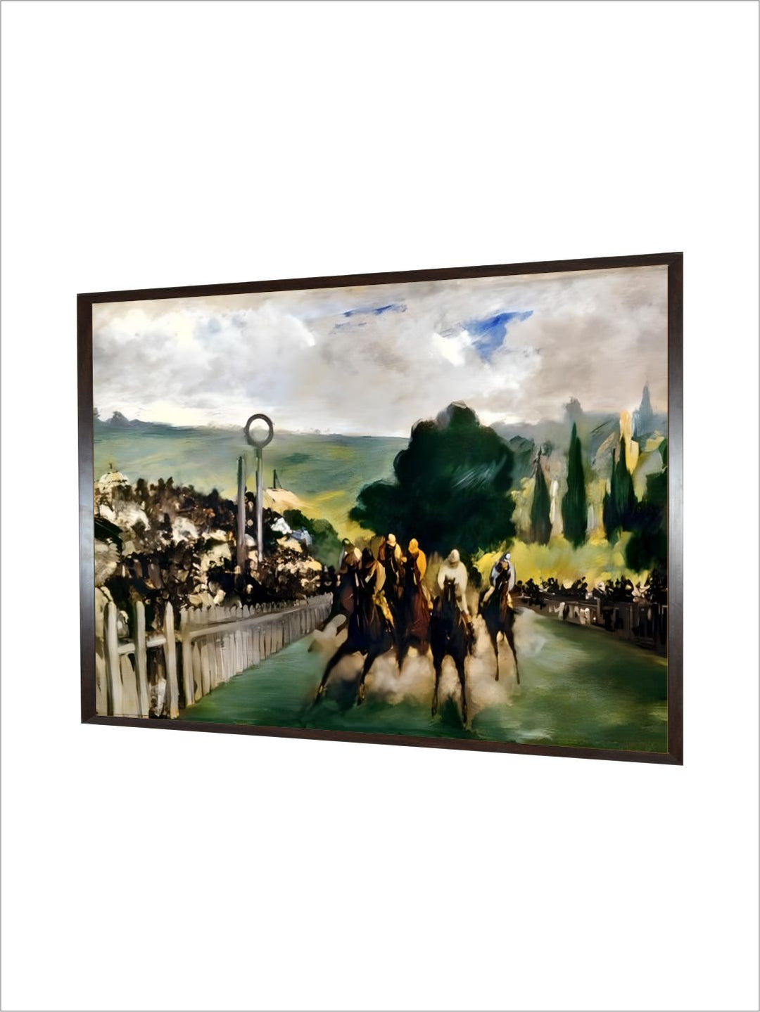 Manet: Longchamps, 1867 by Edouard Manet