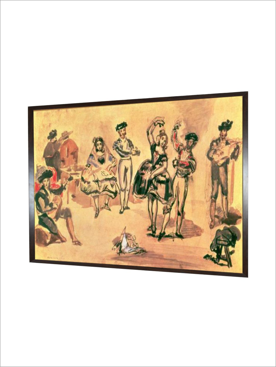 Spanish dancers, 1862 by Edouard Manet