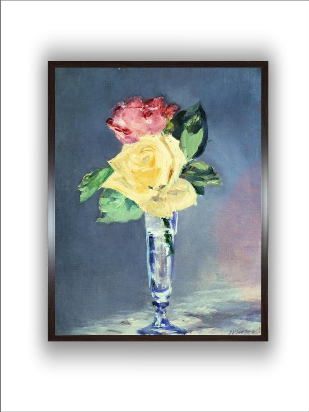 Roses in a Champaign-Glass, 1882 by Edouard Manet
