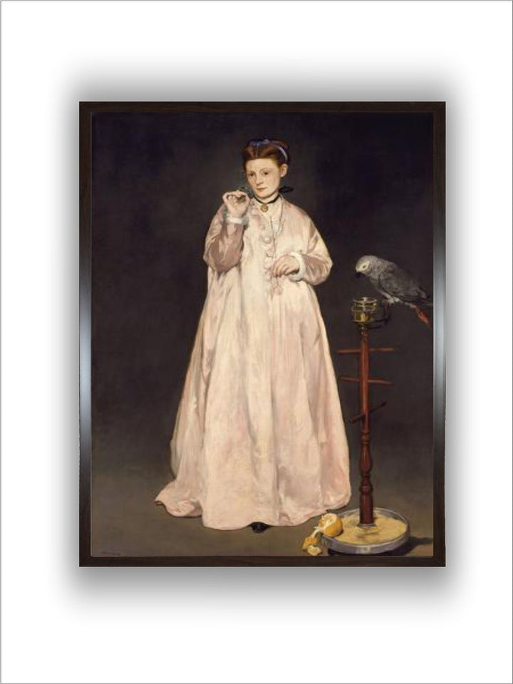 Young Lady in 1866 by Edouard Manet