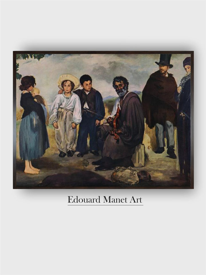 The Old Musician', 1862 by Edouard Manet