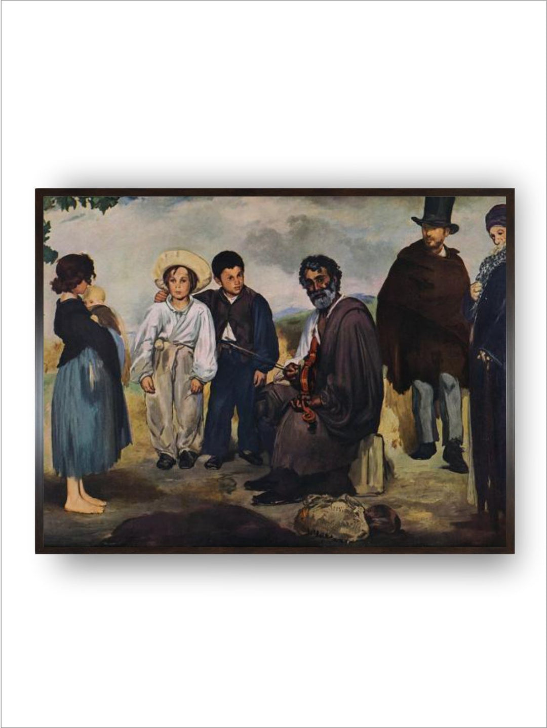 The Old Musician', 1862 by Edouard Manet