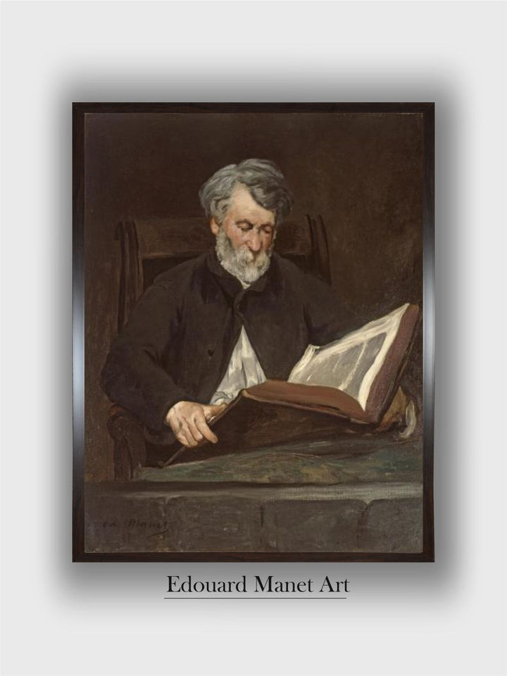 The Reader, 1861 by Edouard Manet