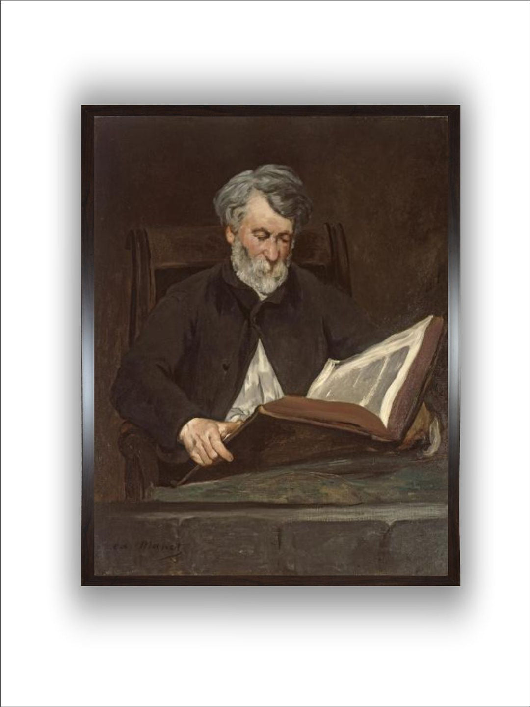 The Reader, 1861 by Edouard Manet