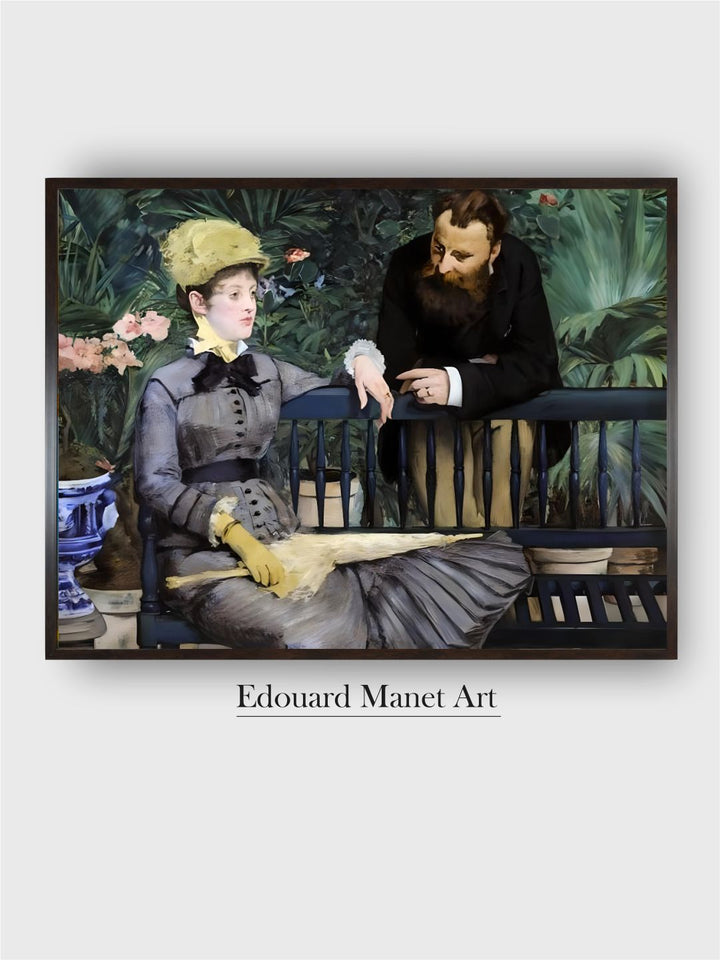 In the Winter Garden, 1879 by Edouard Manet