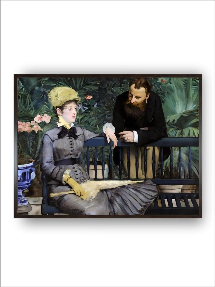 In the Winter Garden, 1879 by Edouard Manet