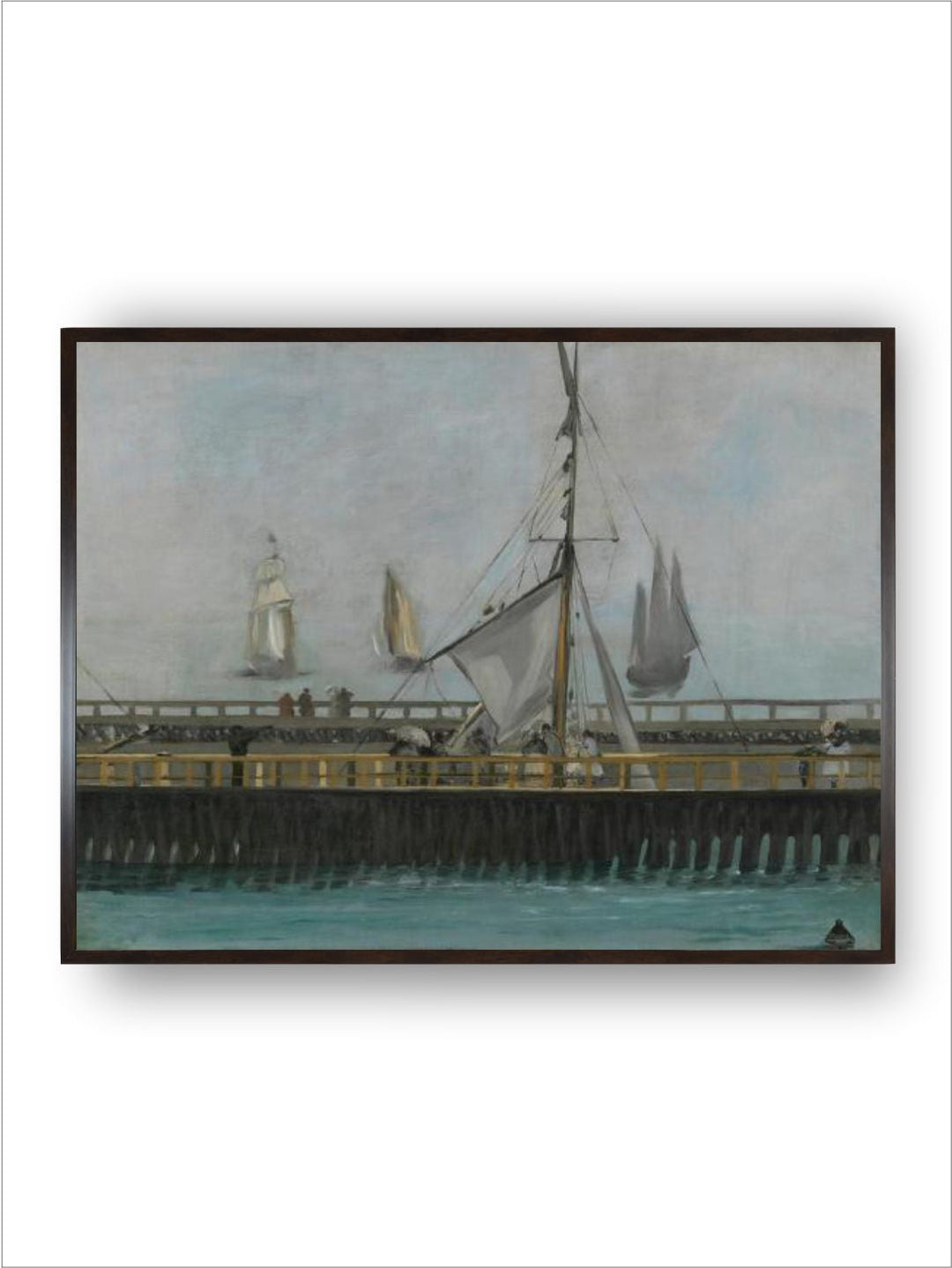 The Jetty of Boulogne-Sur-Mer, 1868 by Edouard Manet