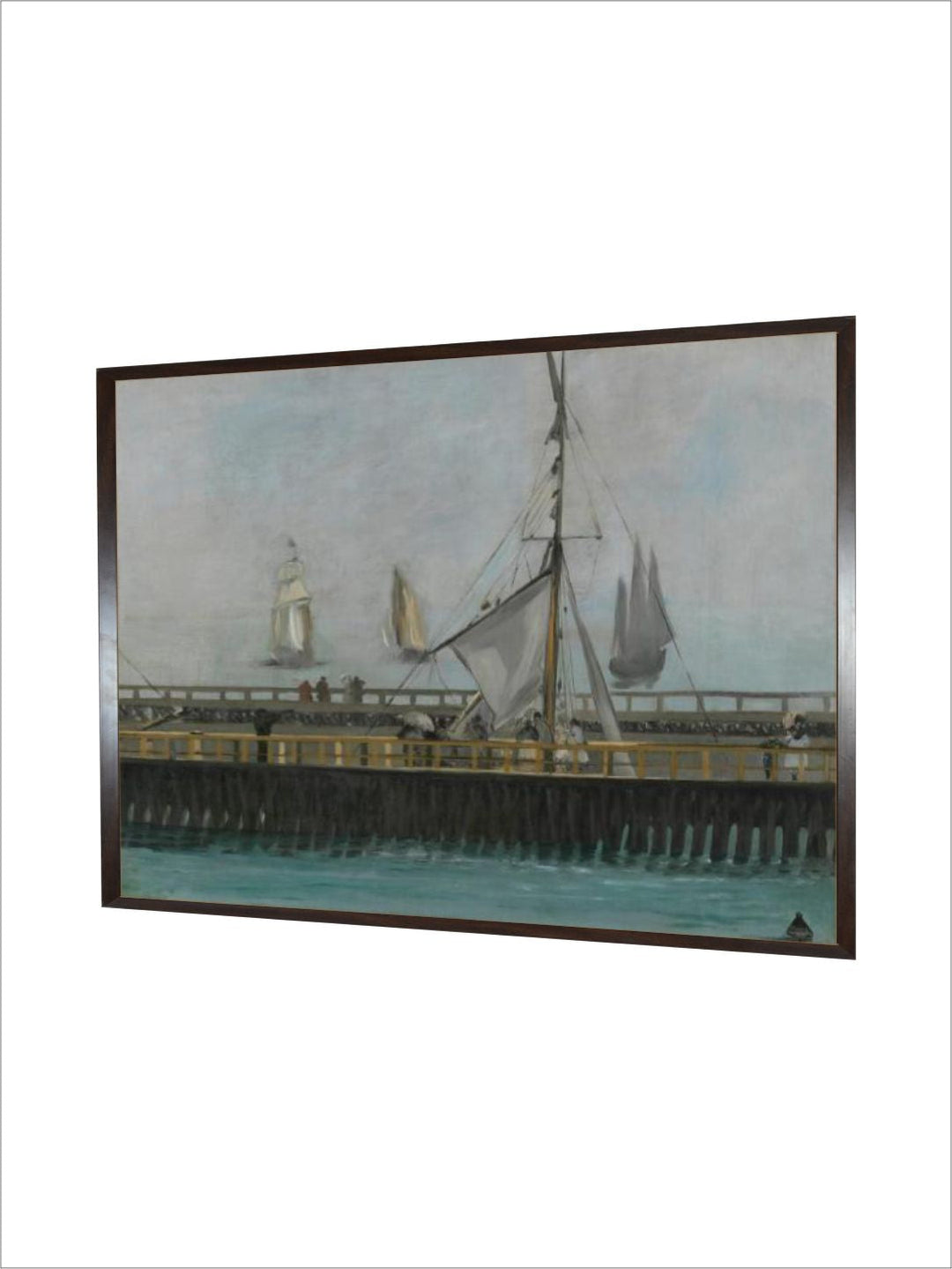 The Jetty of Boulogne-Sur-Mer, 1868 by Edouard Manet
