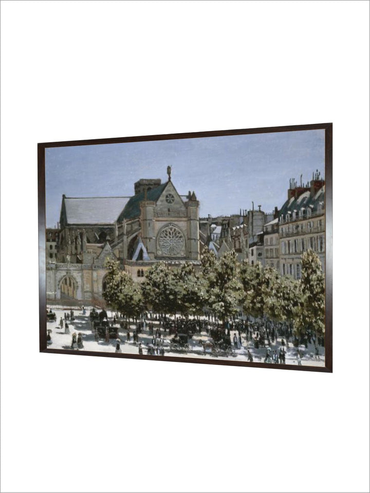 Saint-Germain-L'Auxerrois Church, Paris, 1866 by Edouard Manet