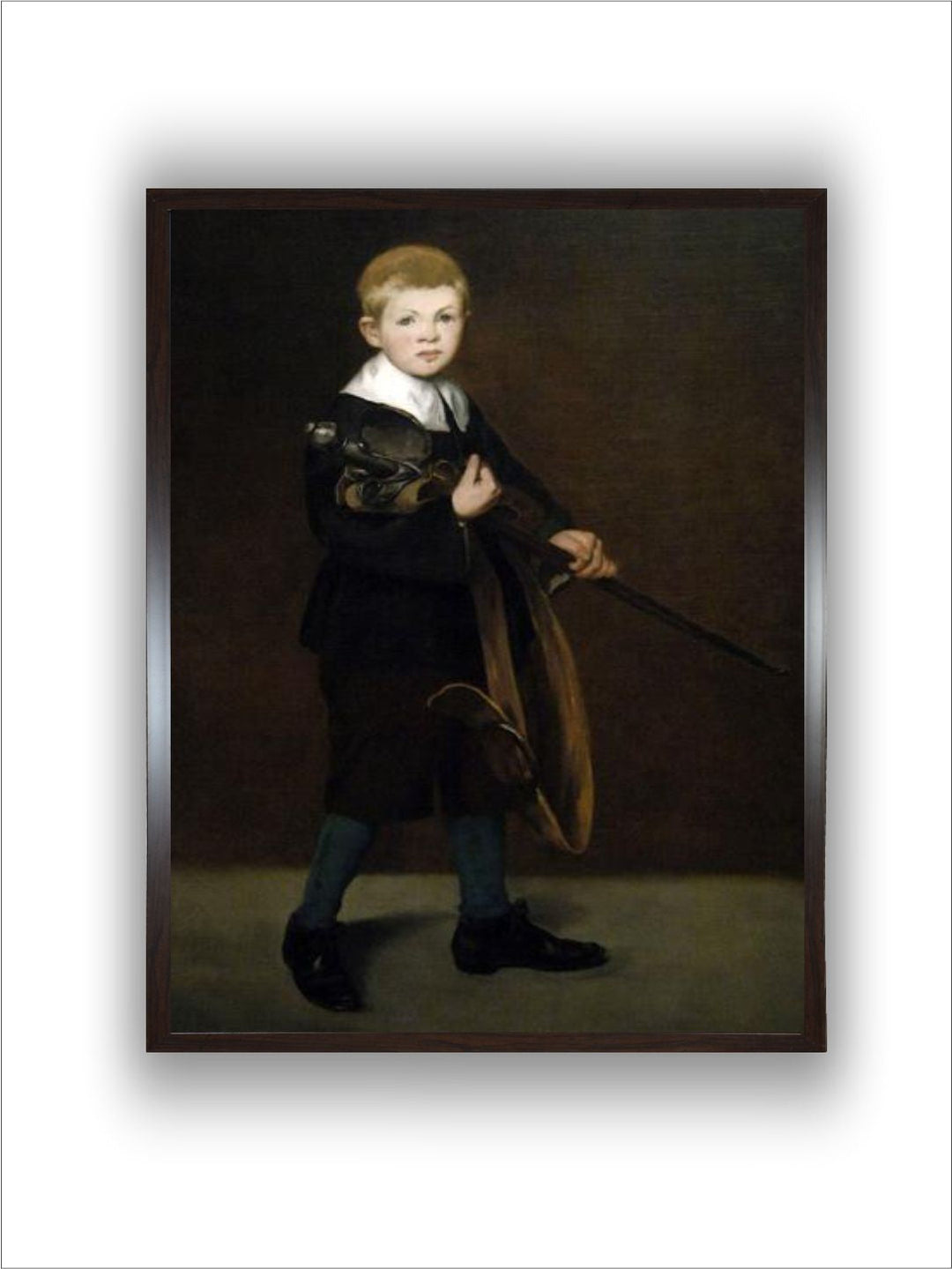 "Boy With a Sword" 1861 by Edouard Manet