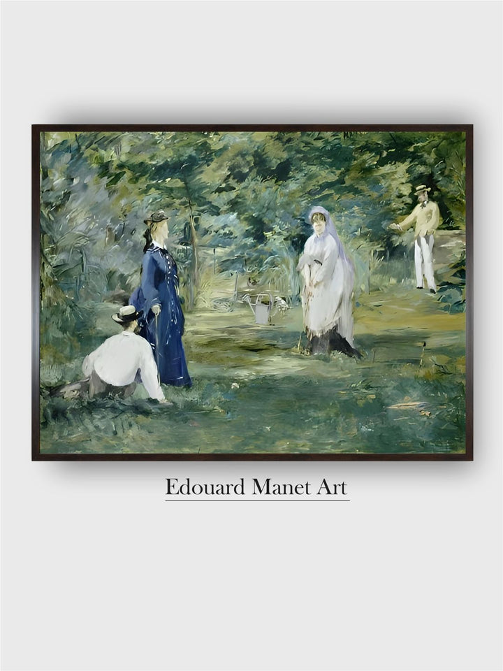 The Croquet Party, 1873 by Edouard Manet