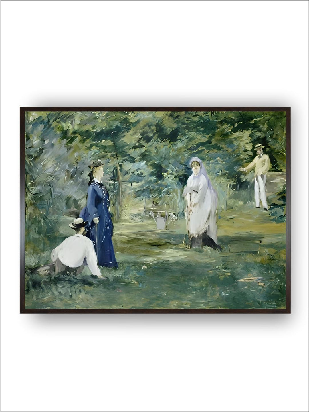The Croquet Party, 1873 by Edouard Manet