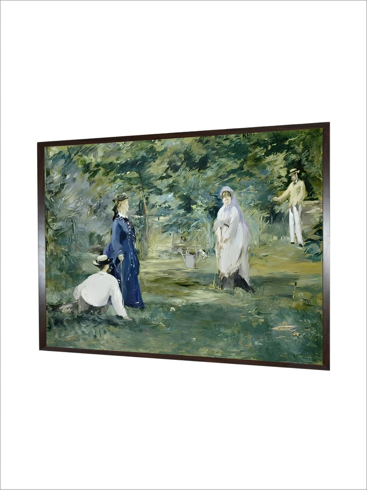 The Croquet Party, 1873 by Edouard Manet