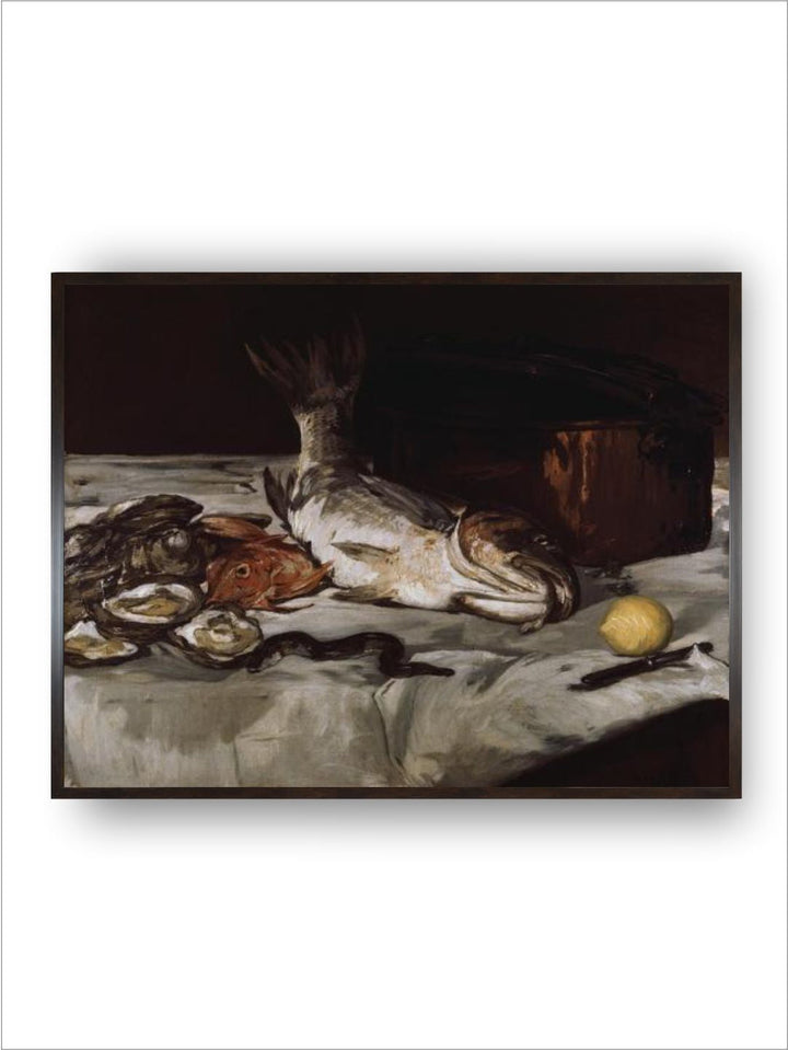 Still Life with Carp by Edouard Manet