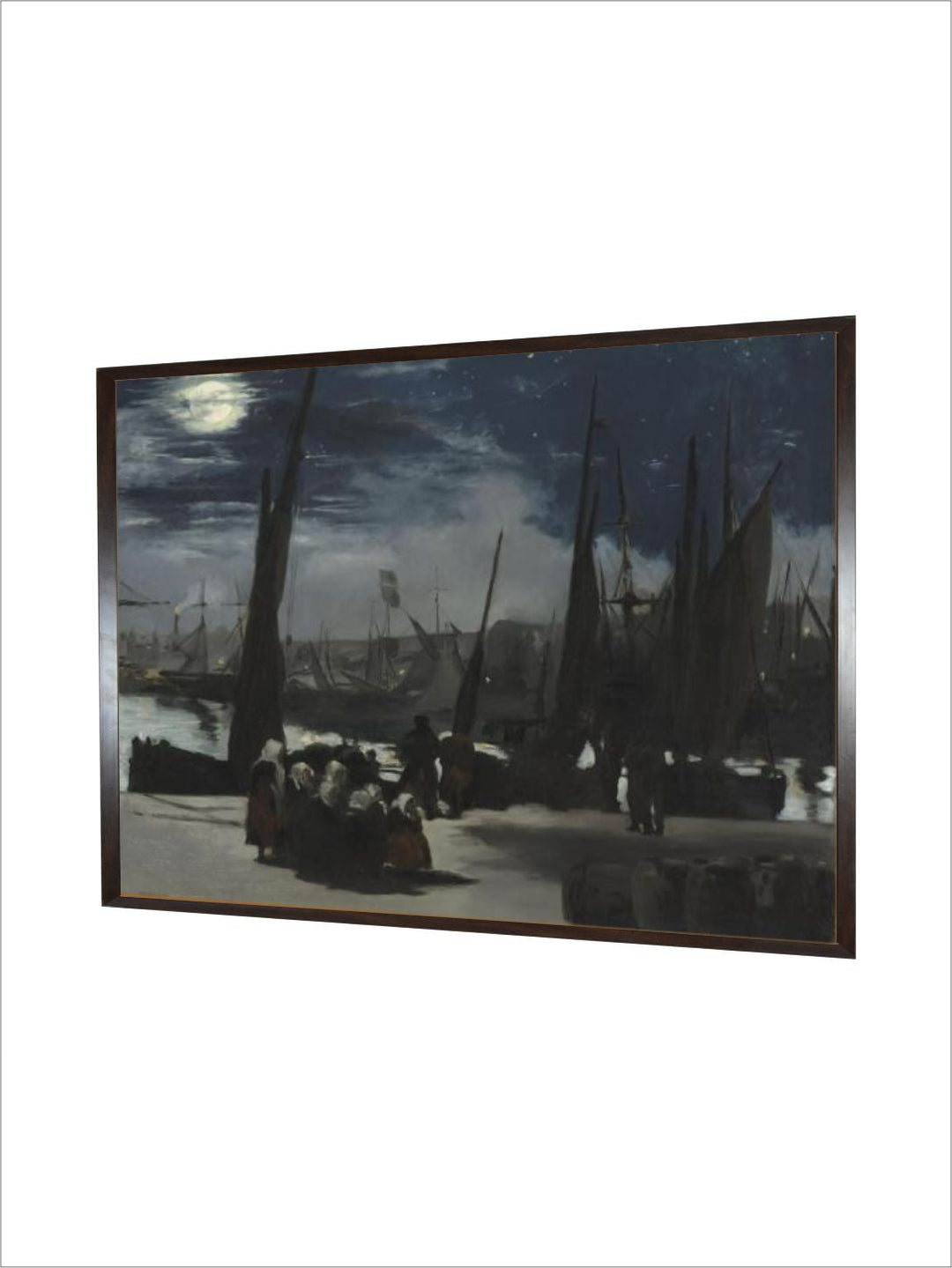 Clair de lune sur le port de Boulogne by Edouard Manet