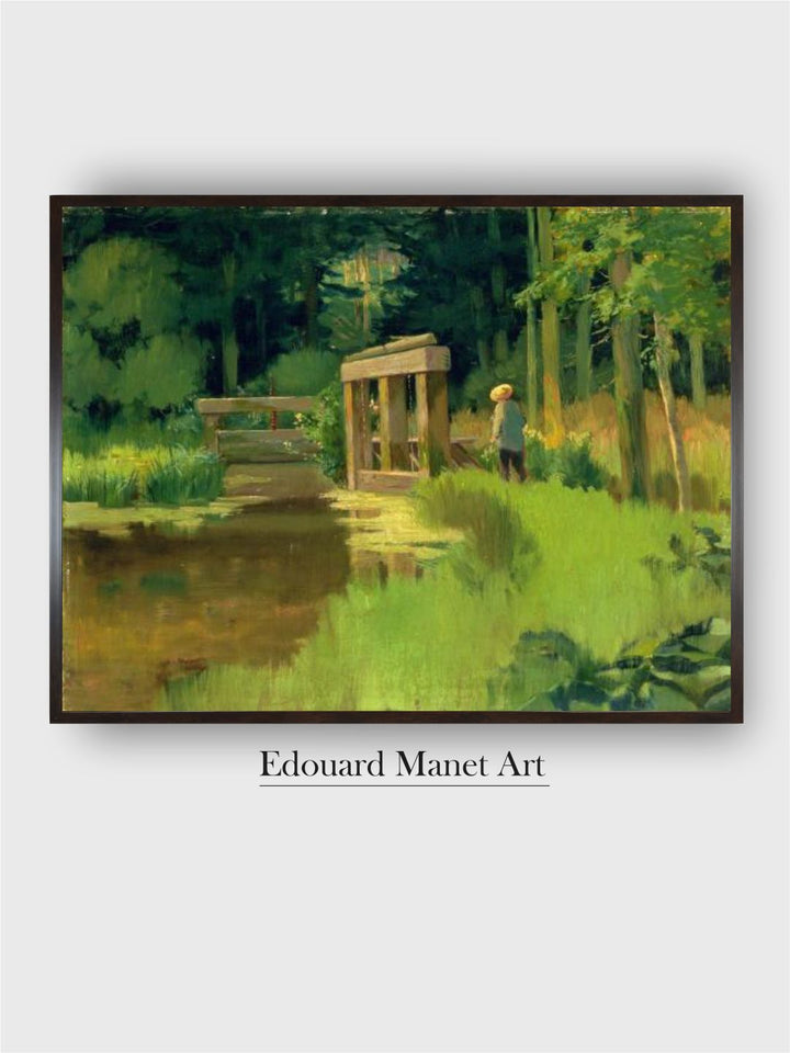 In a Park by Edouard Manet