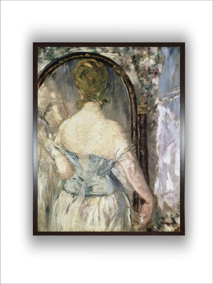 Before the Mirror by Edouard Manet