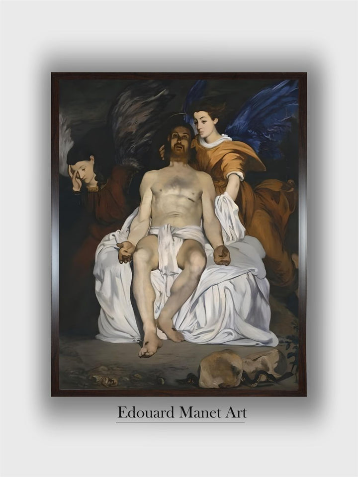 The dead Christ with Angels, 1864 by Edouard Manet