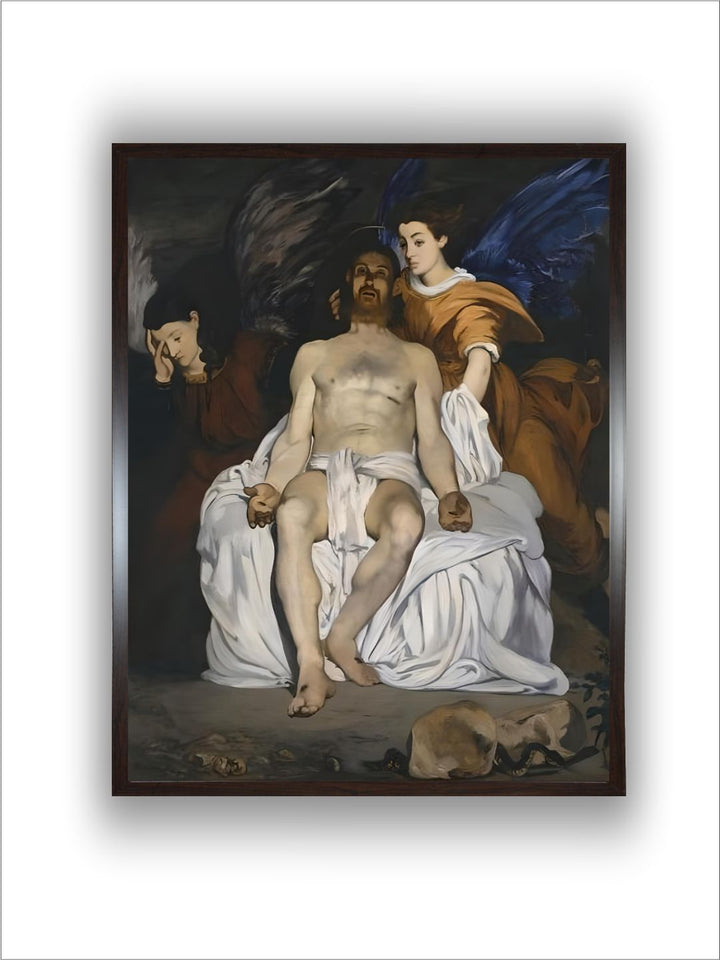 The dead Christ with Angels, 1864 by Edouard Manet