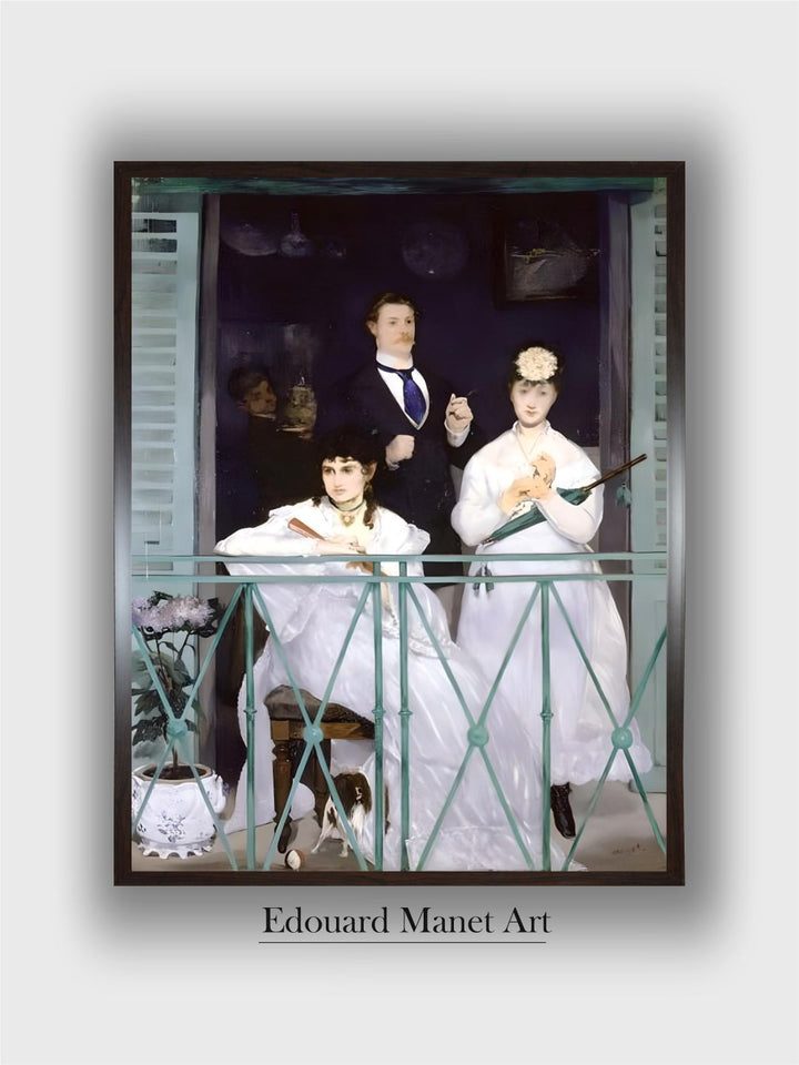 The Balcony, 1868 by Edouard Manet
