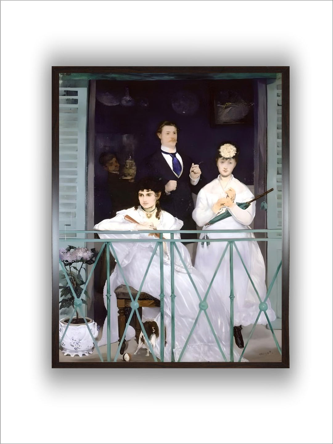 The Balcony, 1868 by Edouard Manet