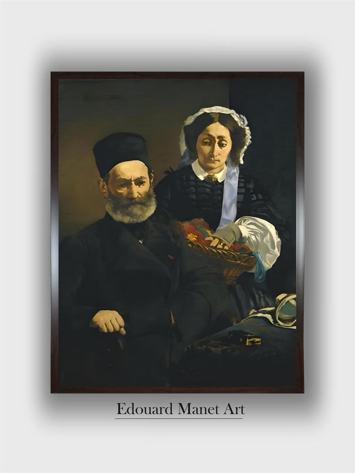 Artist's Parents by Edouard Manet