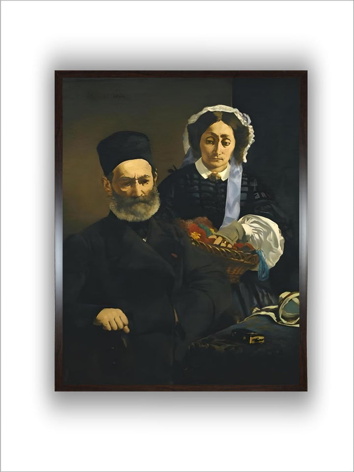 Artist's Parents by Edouard Manet