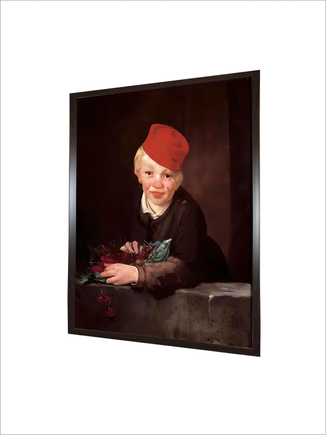 The Cherry Thief Painting by Edouard Manet (1832-1883)   by Edouard Manet