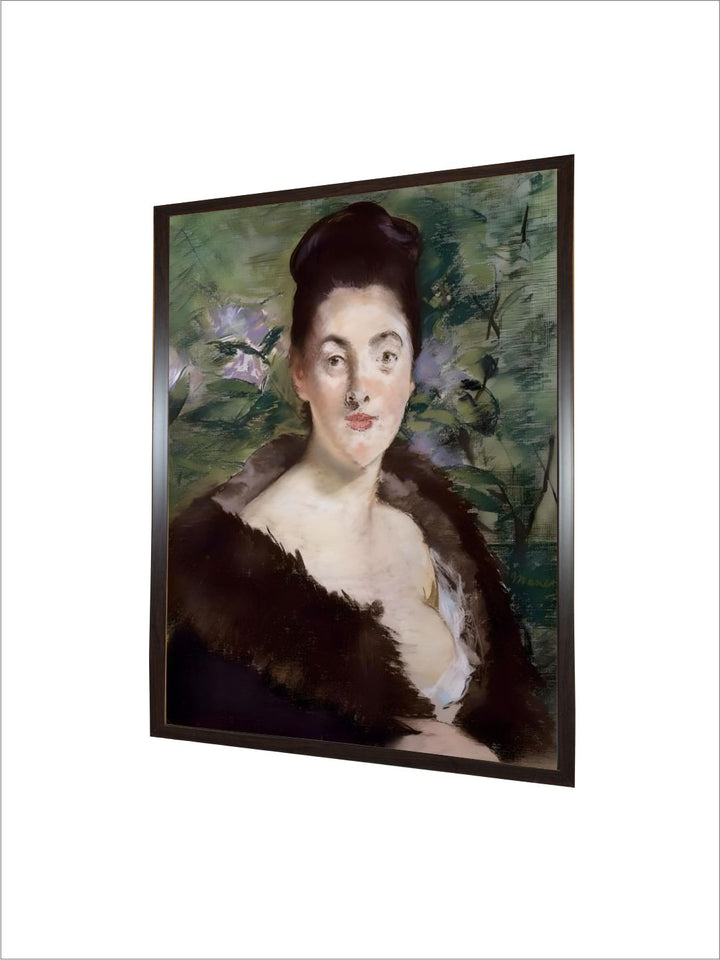 Portrait of Unknown or the Woman in Furby Edouard Manet