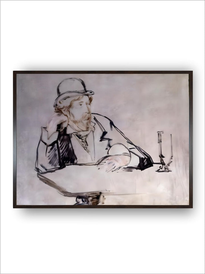 Portrait of the Irish Novelist Georges Moore (1852-1933) by Edouard Manet