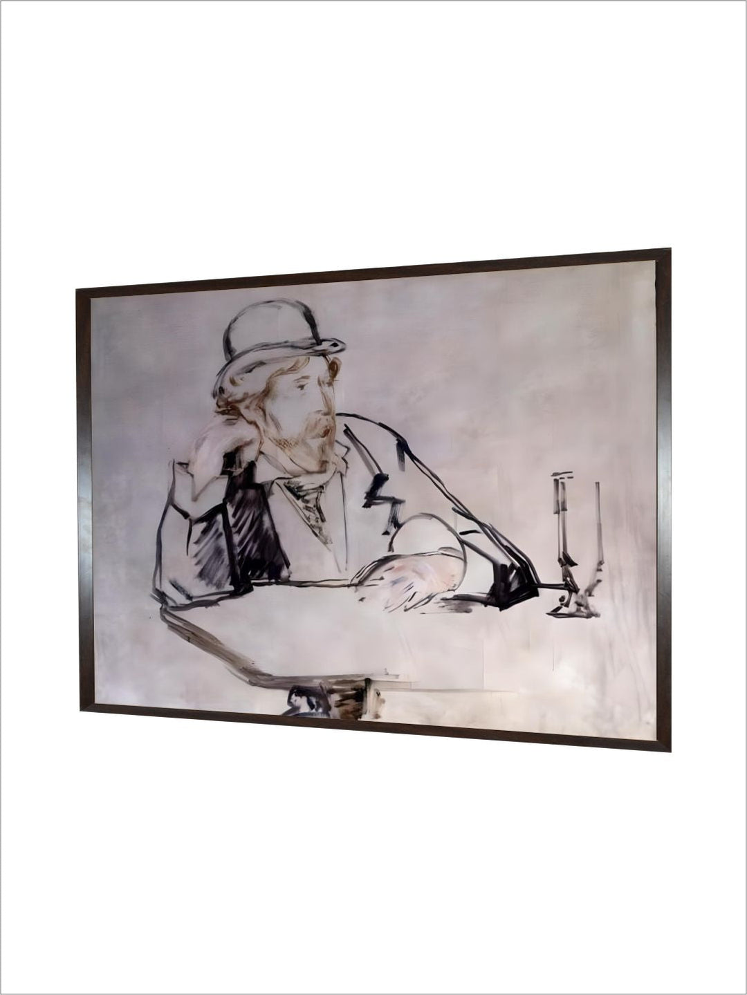Portrait of the Irish Novelist Georges Moore (1852-1933) by Edouard Manet