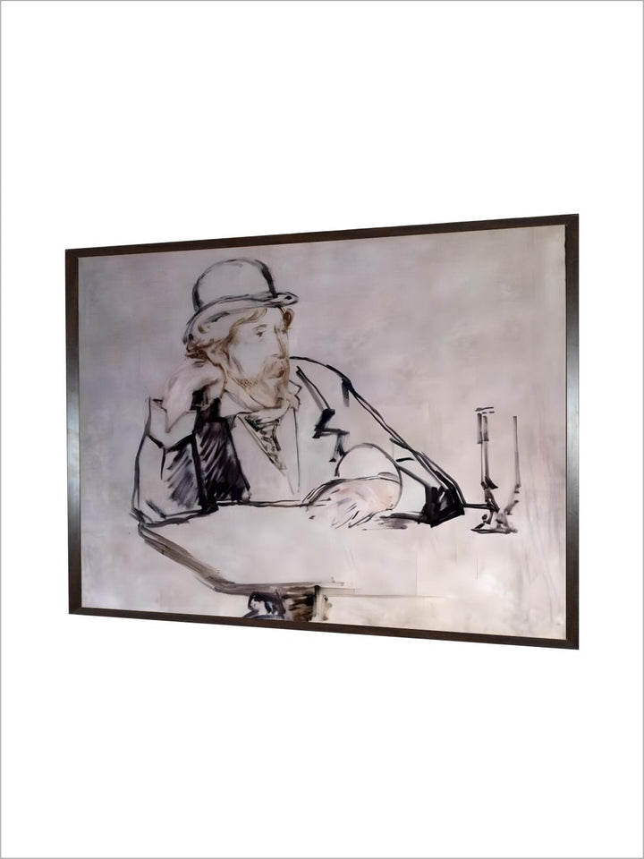 Portrait of the Irish Novelist Georges Moore (1852-1933) by Edouard Manet