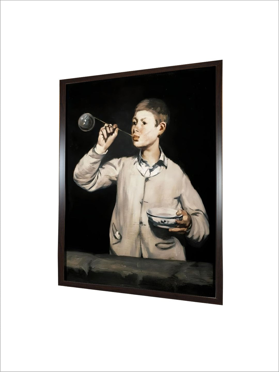 Soap Bubbles Painting by Edouard Manet (1832-1883) 1867 dim. by Edouard Manet