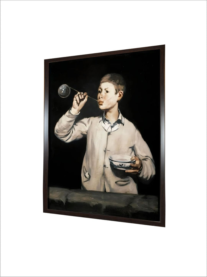 Soap Bubbles Painting by Edouard Manet (1832-1883) 1867 dim. by Edouard Manet