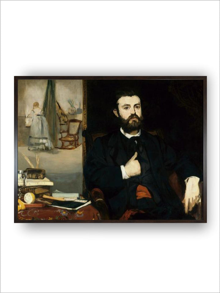 Portrait of the Sculptor Zacharie Atruc (1835-1907) by Edouard Manet
