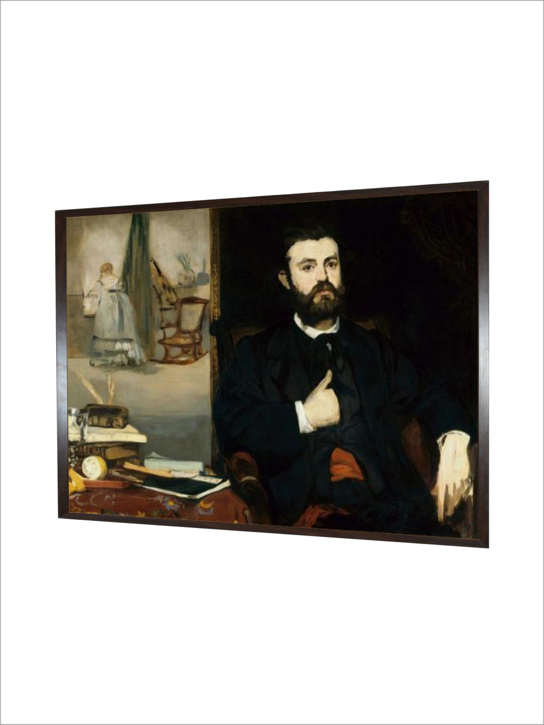 Portrait of the Sculptor Zacharie Atruc (1835-1907) by Edouard Manet