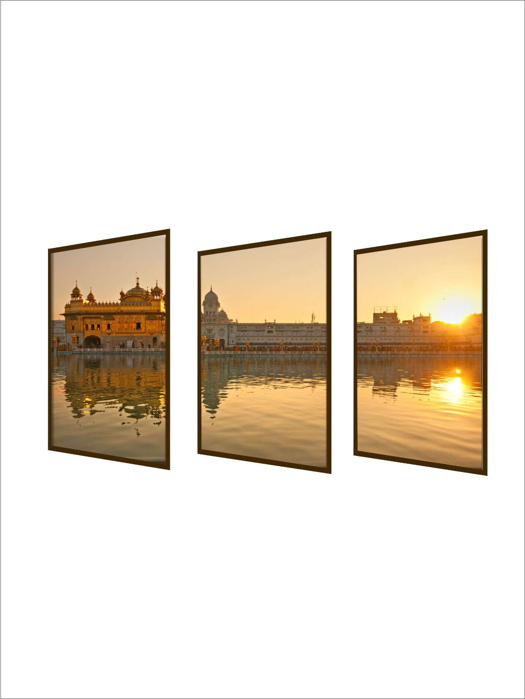 "Set Of 2 Brown Abstract Painting Wall Art''