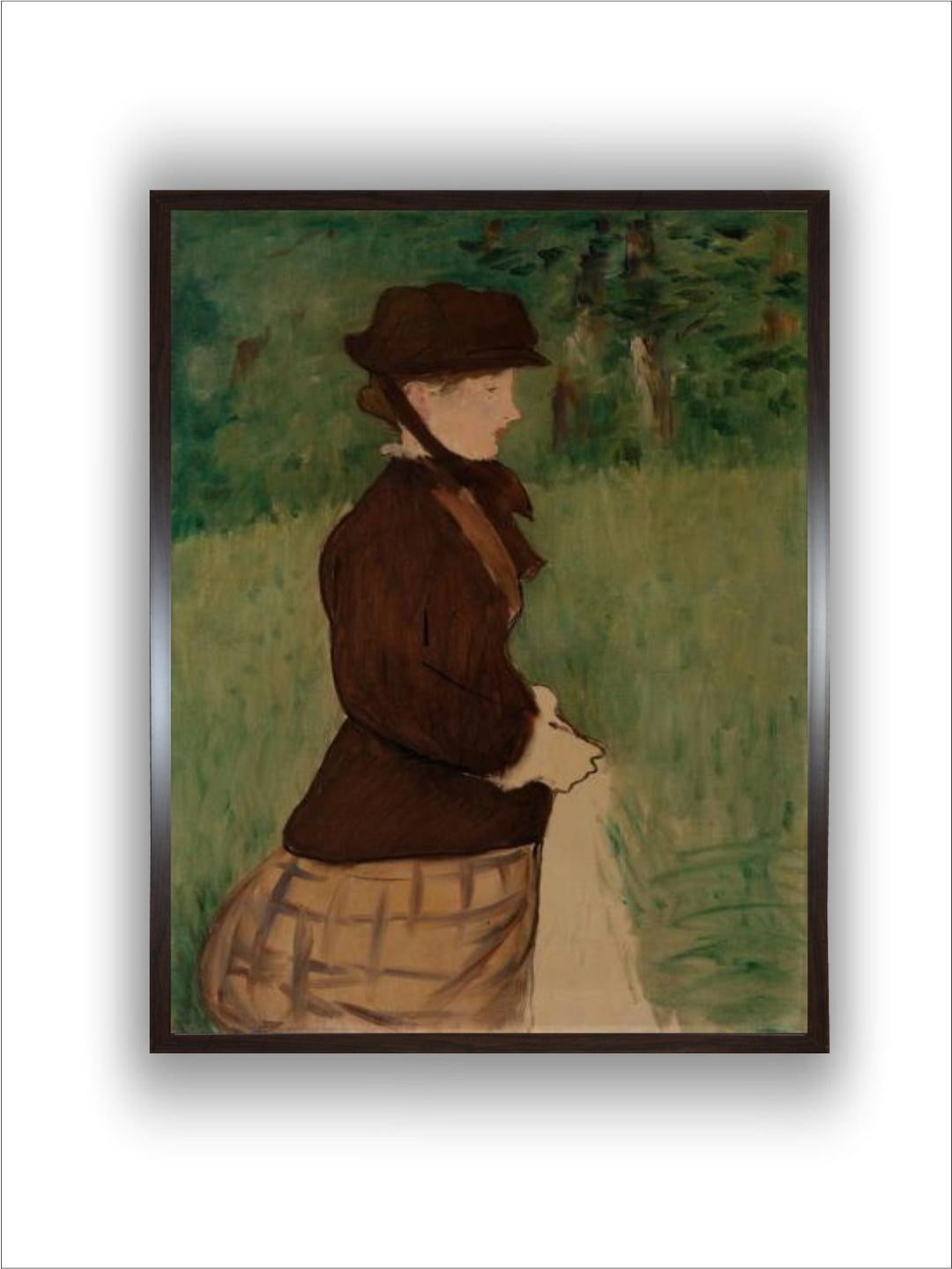 Young Woman in a Garden, 1879 by Edouard Manet