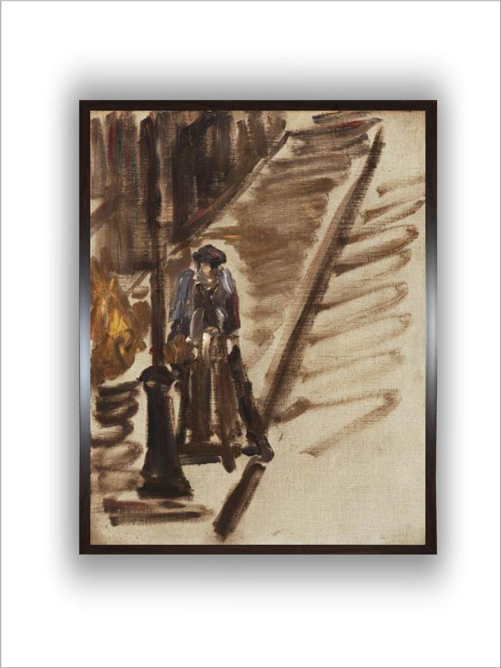 Knife Grinder, Rue Mosnier, 1878 by Edouard Manet