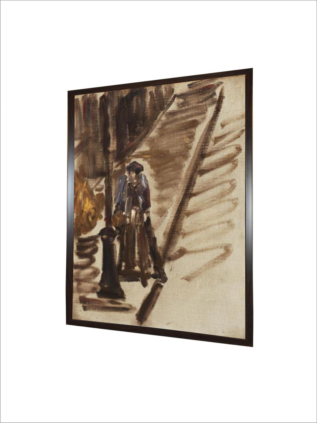 Knife Grinder, Rue Mosnier, 1878 by Edouard Manet