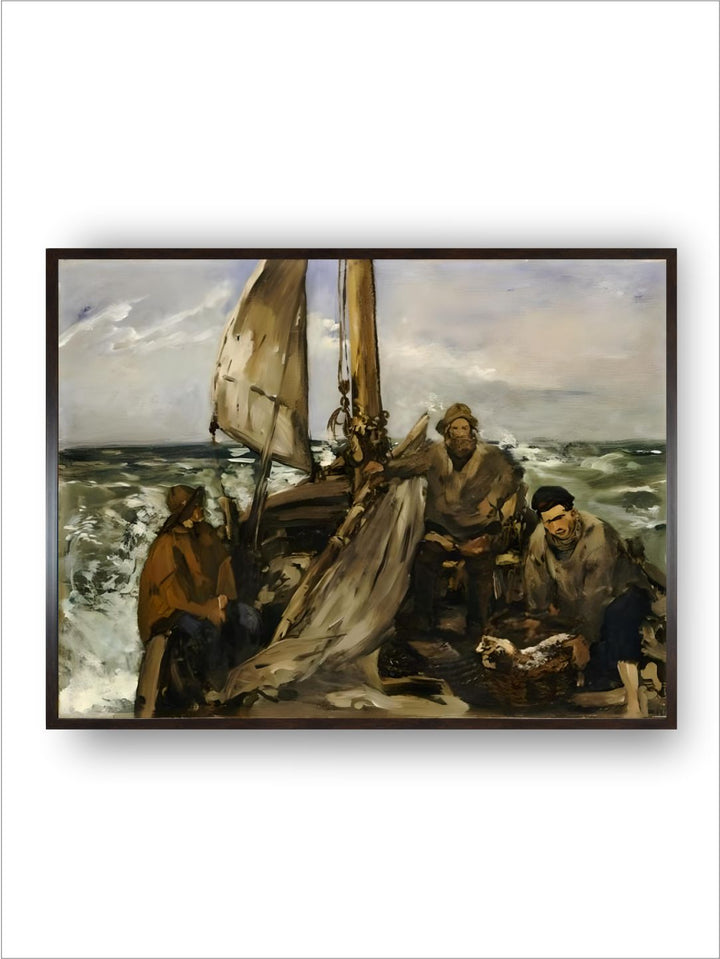 The Workers of the Sea, 1873 by Edouard Manet