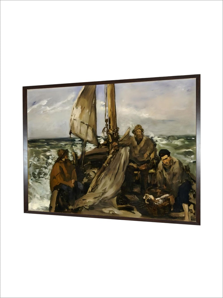 The Workers of the Sea, 1873 by Edouard Manet
